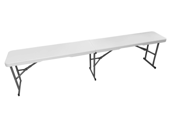 Skládací lavice půlená 180